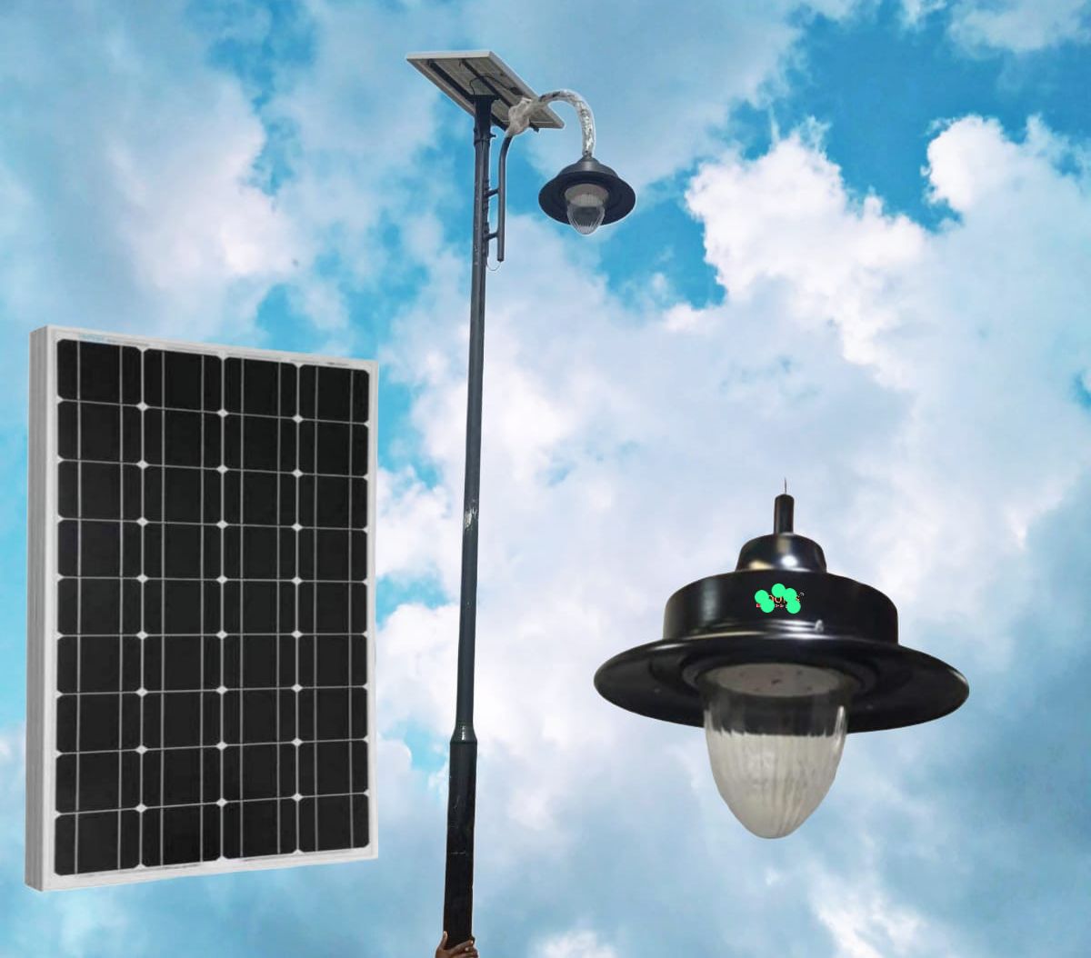 24watt Solar Semi Decoretive light